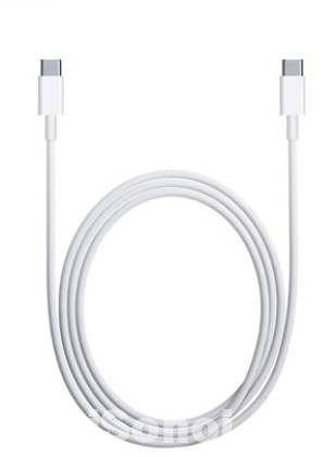 Both ends of this cable have USB-C connectors